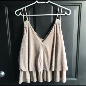 Aerie velvet tank